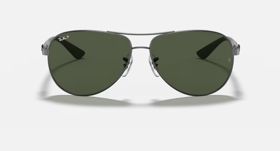 RAY-BAN CARBON FIBRE, 0RB8313, 004/N5 Gunmetal, 61